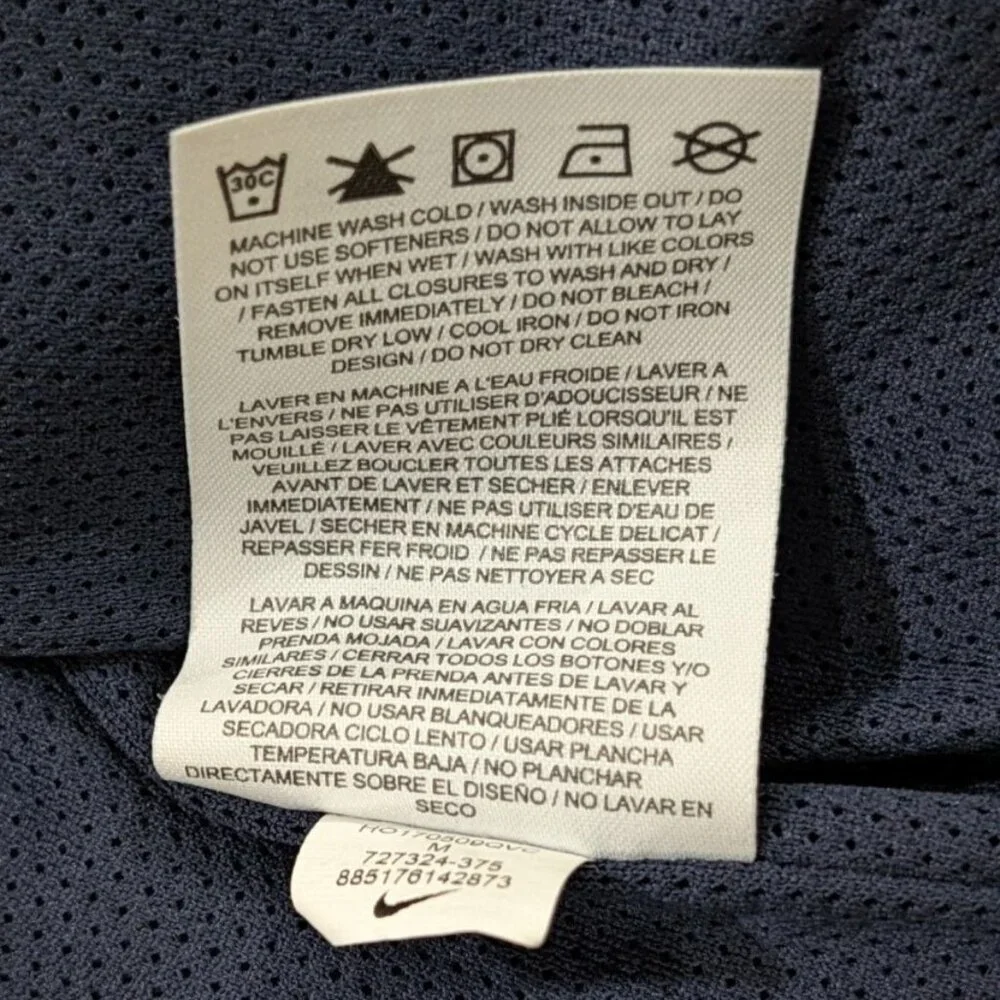 Nike Sportswear Windrunner Hooded Jacket Teal Navy Blue Men's Medium
